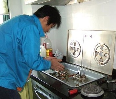 安庆市名气燃气灶维修服务案例